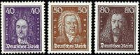 Deutsches Reich 3 Pfennig - 80 penny famous German, complete set with 13 values, mint never hinged, faultless condition, partly signed Schlegel BPP like -
