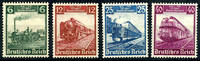 Deutsches Reich 6 Pfennig to 40 penny a hundred years German railroad, complete set with four values, perfectly mint never hinged, unsigned. Michel 130 -