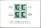 Deutsches Reich Culture donation block, mint never hinged (slight gum crease), Michel 320.- -