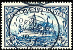 DNG Stempel 2 Mark MANUS 19.1.14, neat strike on imperial yacht -