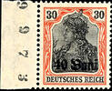 Rumänien  15 B. On 15 Pfg - 40 B. On 30 Pfg, without overprint 'M. V. I.... 269,00 EUR  Excl. 6,50 EUR Verzending