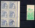 Alliierte Besetzung 84 Pf 80 and . Worker, plate flaw 957 III, 1 time in... 29,00 EUR  Excl. 5,50 EUR Verzending