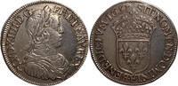Frankreich Demi-écu Louis XIV (1643-1715) à la mèche longue Angers -