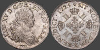 Frankreich 1725 Louis XV (1715-1774) Ecu aux 8L Amiens Etat : EF avec brillant d'origine !