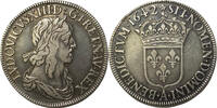 Frankreich 60 sols Louis XIII (1610-1643) Ecu de Paris 1er poinçon de Warin -