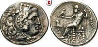 Thrace Tetradrachm Kingdom of Thrace, Lysimachos, 323-281 BC -