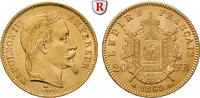 France 20 Francs Napoleon III, 1852-1870, Gold, 6,45 g -