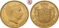 Denmark 20 Kroner Christian X., 1912-1947, Gold, 8,96 g -