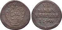Württemberg CU-Heller Friedrich Karl 1677-1693. -