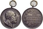 Oldenburg Nicolaus Friedrich Peter 1853-1900. Bronze-Medaille 1897 Original Trageoese, dunkle Patina, selten, vorzüglich +