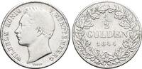 Württemberg 1/2 Gulden Wilhelm I. 1816-1864. -