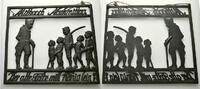 Eisenguss Plakette Diverse -