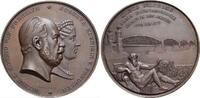 Brandenburg-Preussen Bronze-Medaille 1870 Wilhelm I. 1861-1888. Kl.Rf., AU