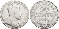 Canada-Neufundland 50 Cents Edward VII. 1901-1910. -