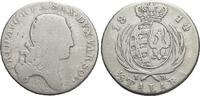 Sachsen-Warschau 1/3 Talara Friedrich I. August von Sachen 1806-1827. -
