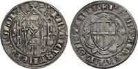 Köln-Erzbistum Weisspfennig o. Jahr Friedrich III. von Saarwerden 1371-1414. -
