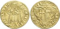  Goldgulden o.Jahr 1414 Trier-Erzbistum Werner von Falkenstein 1388-1418. Selten, sehr schön - vorzüglich