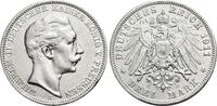 Preußen 3 Mark Wilhelm II. 1888-1918. -