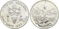 Italien-Vatikan 500 Lire 1984 Johannes Paul II. 1978-2005. BU