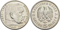 5 Mark 1936  E Drittes Reich  sehr schön