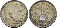 Drittes Reich 5 Mark 1936 D VF-EF