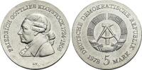 Deutsche Demokratische Republik CU/Ni - 5 Mark 1978 A vorzüglich - Stemp... 15,00 EUR  Excl. 7,00 EUR Verzending