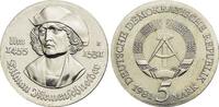 Deutsche Demokratische Republik 5 Mark 1981 A fast Stempelglanz 25,00 EUR  Excl. 7,00 EUR Verzending