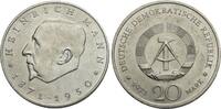 Deutsche Demokratische Republik 20 Mark 1971 A vorzüglich - Stempelglanz 5,00 EUR  Excl. 7,00 EUR Verzending