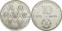 Deutsche Demokratische Republik CU/Ni - 10 Mark 1975 A vorzüglich - Stem... 10,00 EUR  Excl. 7,00 EUR Verzending