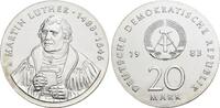 Deutsche Demokratische Republik AR - 20 Mark 1983 A fast Stempelglanz 195,00 EUR  Excl. 7,00 EUR Verzending