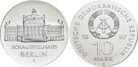 Deutsche Demokratische Republik AR - 10 Mark 1987 A fast Stempelglanz 45,00 EUR  Excl. 7,00 EUR Verzending