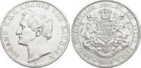 Sachsen-Albertinische Linie Doppeltaler 1861 B Johann 1854-1873. Min.Kr.... 495,00 EUR  Excl. 10,00 EUR Verzending