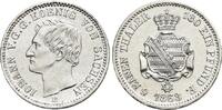 Sachsen-Albertinische Linie 1/6 Taler 1863 B Johann 1854-1873. Leicht ge... 89,00 EUR  Excl. 10,00 EUR Verzending