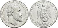 W&uuml;rttemberg Siegestaler 1871 Karl 1864-1891. Kl.Rf., fast vorz&uuml;glich 195,00 EUR  Excl. 10,00 EUR Verzending