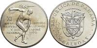Panama-Repuplik 5 Balboa 1970 vorz&uuml;glich - Stempelglanz 99,00 EUR  Excl. 10,00 EUR Verzending