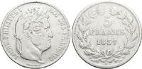 Frankreich 5 Francs Louis Philippe I. 1830-1848. -