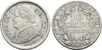 Italien-Vatikan 10 Soldi 1868 R Papst Pius IX. 1846-1878. Kl.Rf., sehr s... 19,00 EUR  Excl. 10,00 EUR Verzending