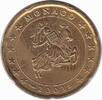 Monaco 20 Cent Monaco 20 Cent Unc 2001 -