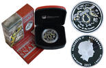 Australia 1 Dollar Year of the Snake - Yellow Colored - Lunar II -