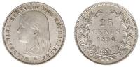Nederland Koninkrijk 25 Cent Wilhelmina 1890-1948 -