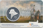 Nederland Koninkrijk 5 Euro - Verzilverd Waterloo -