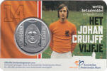 Nederland Koninkrijk 5 Euro - Verzilverd Johan Cruijff -