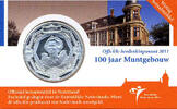 Nederland Koninkrijk 5 Euro 100 Jaar Muntgebouw met Boekje -