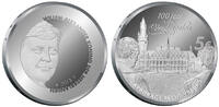 Nederland Koninkrijk 5 Euro - Verzilverd Vredespaleis -
