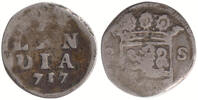 Nederland / Zeeland Dubbele Wapenstuiver Republiek 1581 - 1795 -