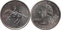 United States 25 Cents / Quarter Delaware -
