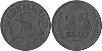 Nederland Koninkrijk 25 Cent Wilhelmina 1890-1948 -