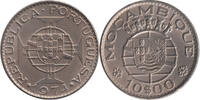 Mozambique 10 Escudos Portuguese Colony -