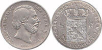 Nederland Koninkrijk ½ Gulden Willem III 1849-1890 -