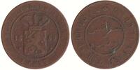 Nederlands Indië 1 Cent Willem III 1849-1890 -